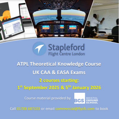 ATPL Theory Course at Stapleford Flight Centre!